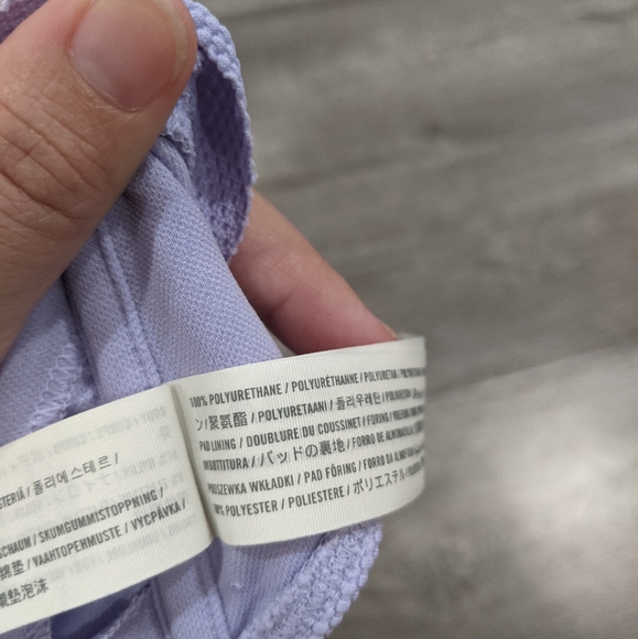 NEW Hollister Lilac Ruffled Hem Bikini Top - Picture 8 of 10